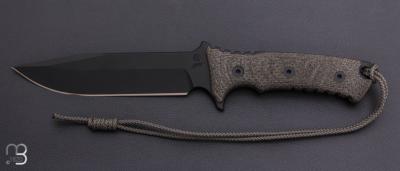   Couteau "Pacific Clip Point Black" de Chris Reeve - CPM S4V