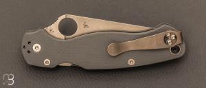  Couteau  " Paramilitary 2 Maxamet " Spyderco - C81GPDGY2