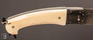    Couteau " Persian " par Philippe Lemonnier - Lame damas de Gabriel Berthelemy