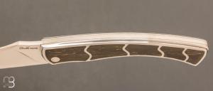 Couteau " Pointix " custom de Florent Dall'ava - L'atelier Dall'ava - Inox/Carbone Gold