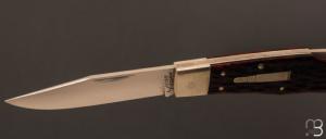 Couteau " Reminton Replica #107 " par Jess Horn - Jigged Bone et ATS-34