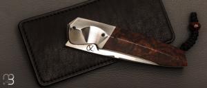  Couteau " Rokh S" par Florian Keller - Bois de fer et RWL34