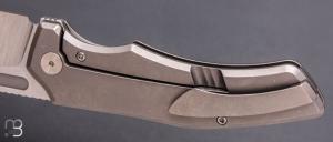   Couteau " Scout F3.5 " par Griffin Company Knives - Titane et lame en Magnacut