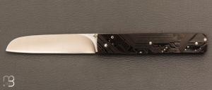  Couteau " Slipjoint " par Nicolas Couderc - Circuit imprimé et lame en RWL34