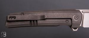    Couteau " Speedster WE21021B-1 " WE KNIFE - Gray Titanium et CPM 20CV