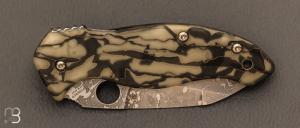 Couteau  "  Spyderco Canis custom " Kelly McCann design - C248CFP