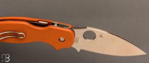  Couteau Spyderco Sage 5 G10 CPM Rex-121 Sprint Run - C123GBORP