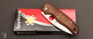 Couteau  "  Spyderco Shaman Cru-wear SPRINT RUN - C229MPCW