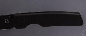  Couteau " Sweeney V2" par Bergblades Knives - N°36/60 - Titane et lame en Magnacut