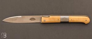Couteau " Versailles N°1094 " régional pliant le Sauveterre Buis  par Guy Vialis