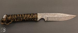  Couteau W TECH 4 Édition Limitée 20 ans Wildsteer - Paracorde et lame stonewashed