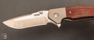  Couteau  "  X Series Mini Diesel Flipper Drop Point Blade " par Pena Knives