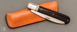   Couteau " Yssingeaux " par Romain Alvarez - RWL34 et corne de buffle