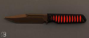 Couteau ZU Bladeworx Merc MK2 Fighter knife - bronze