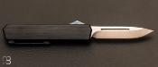 Couteau de poche automatique Golgoth - aluminium noir et lame en VG10 - G13DP+