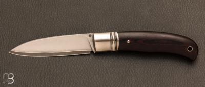 Couteau custom "Hook" slipjoint Richlite® et VG10 San-Maï par Raphaël Durand