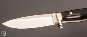    Couteau droit par Henri VIALLON - G10 et ATS34