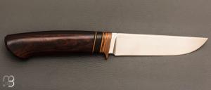         Couteau droit par Alexander Nevsky - Ironwood et N690