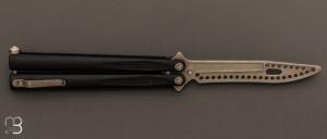  Couteau  papillon d'entrainement Microtech - Tachyon III Trainer Apocalyptic Standard - 174-10AP