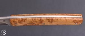    Couteau "plate semelle" par Jean Paul SIRE - Robinier et C130