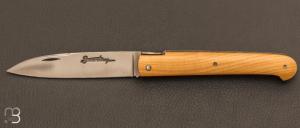   Couteau "rgional pliant le Sauveterre Buis par Guy Vialis