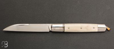   Couteau " slipjoint " par Grégory Picard - RWL-34 et cerf sambar