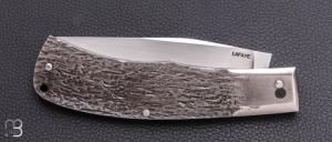     Couteau " slipjoint " full acier par Vincent Lafaye