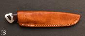 Couteau " drop point hunter " intégral par Dietmar F. Kressler - Ironwood