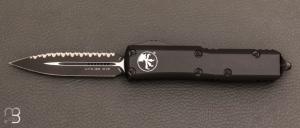 Couteau Automatique Microtech - UTX-85 D/E Tactical Full Serrated - 232-3T