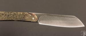   Couteau de poche Piémontais façon higonokami par Mickael Moing 