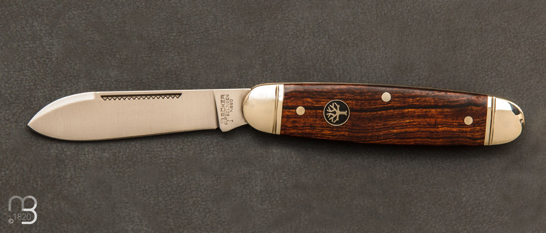 Couteau Böker Sollingen - Club Knife Gentleman Ironwood
