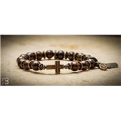 Bracelet Sonora Bronzite Cross Laiton LSOBB2