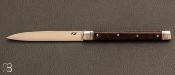 Couteau de poche type XVIII bois de fer de Jérôme Latreille