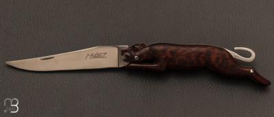 Couteau de collection Laguiole "Panthère" par Virgilio Munoz