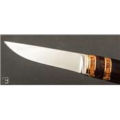 Couteau droit par Alexander Nevsky - Ironwood et N690