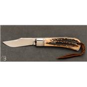 Couteau de poche "Stag Lock-Back" par Tobin Hill