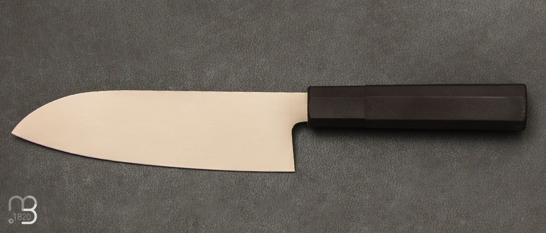 Couteau Japonais série Kataoka de Tamahagane - Santoku 17CM