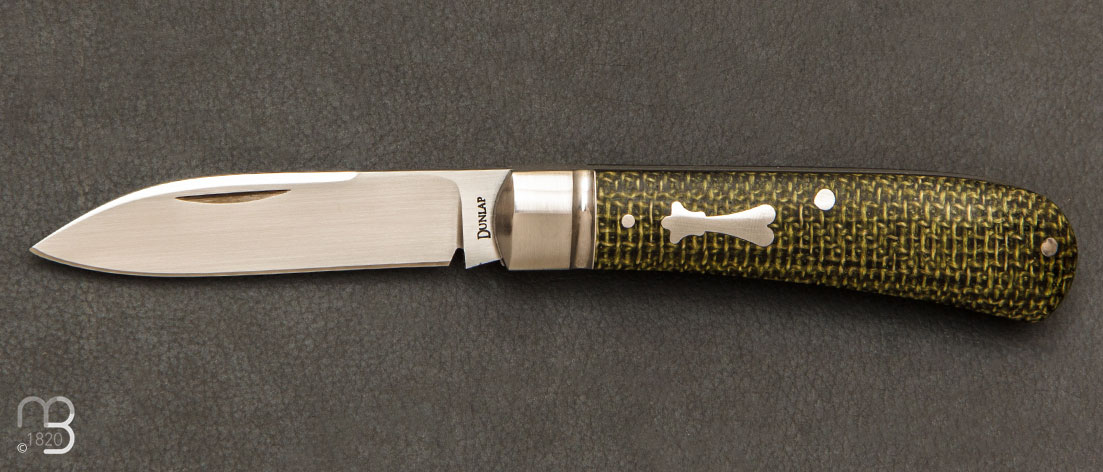 Couteau de poche Zulu Micarta par Jim Dunlap