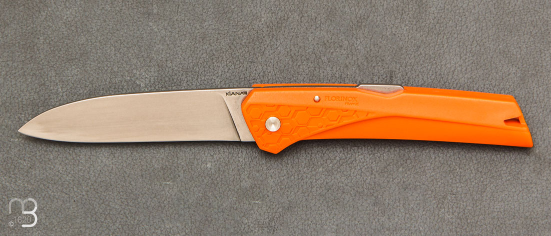 Orange Kiana folding knife