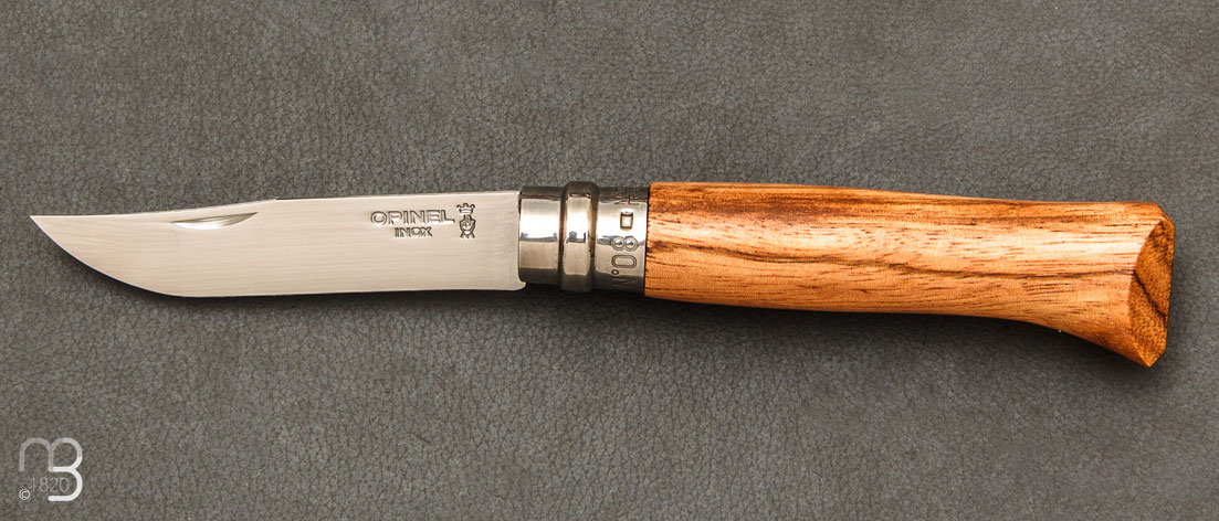 N°08 béli wood Opinel folding knife - Limited Édition