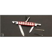 Couteau Suisse Victorinox Spartan - Série Limitée VICHY rouge - 150 exemplaires