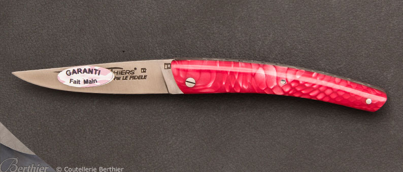 9cm fushia snake Le Thiers pocket knife