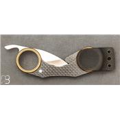 Couteau de cou Max Knife Double Laiton