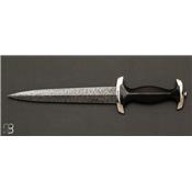   Dague Böker Solingen Swiss Dagger Mosaic Damascus - 121552DAM