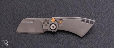 " µSepia Silver " - Collaboration Torpen et Maxknives - MKH01S