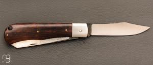   Couteau " 2 lames " slipjoint par François Bignon - Atelier Solognot 