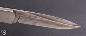   Couteau " 1820 Berthier " interframe par Charles Bennica - Damasteel et Koa