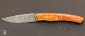 Knife 1820 damascus blade - 200 years Maison Berthier