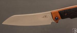    Couteau " 4 doigts " lock-back par Albin Deloison - Morta et RWL34