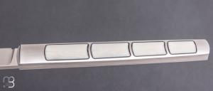    Couteau " APEX " custom de Lionel Lalague - Elforyn et lame en RWL34